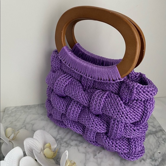 Mini crochet bag💜🧶 - Picture 3 of 3